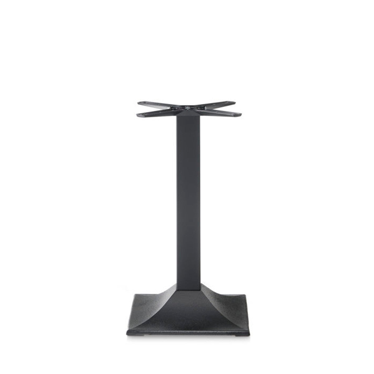 Base Tavolo Ghisa Fusione H72 | 14kg Stabilità Assoluta | Made in Italy