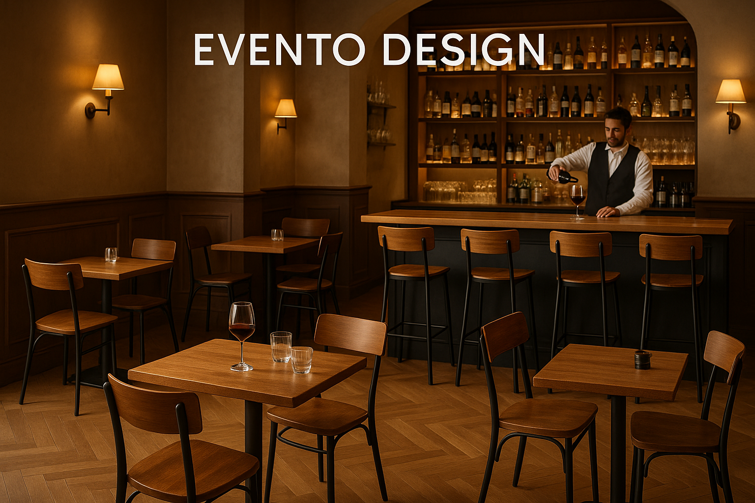 Evento Design: Arredi su Misura per Sushi, Tavola Calda e Bar Bistrot