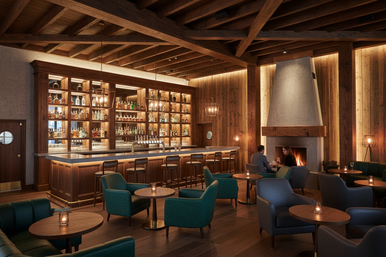 Il Legno: Figlio del Successo per Locali e Pub di Stile