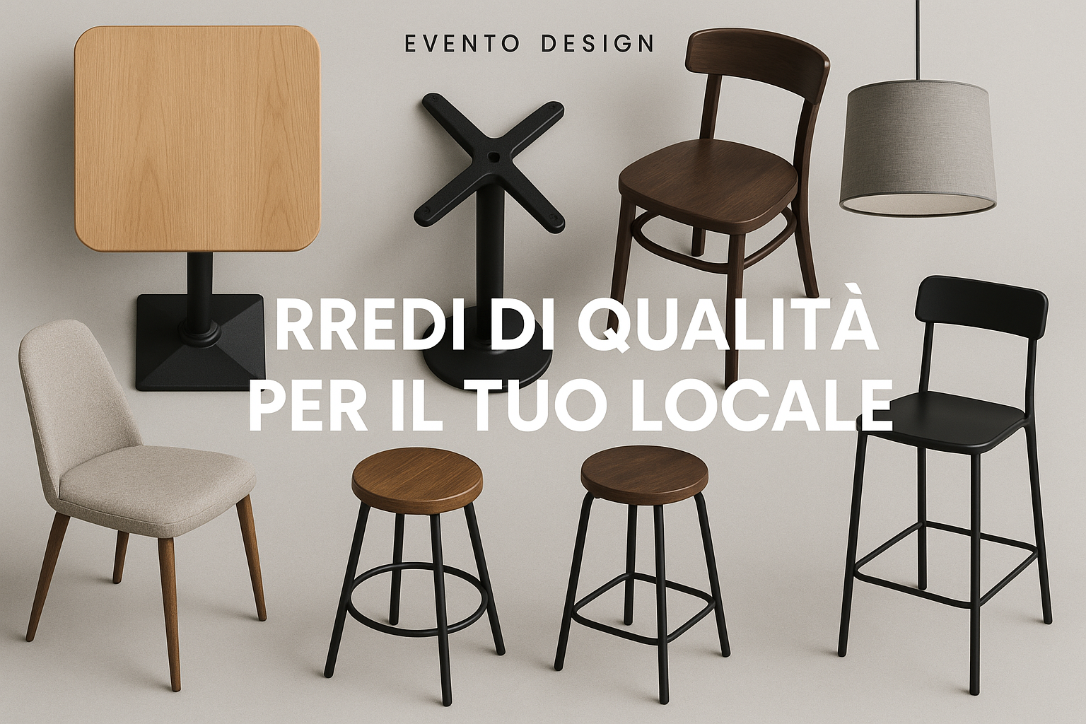 Piani tavoli in diversi stili trovi in evento design