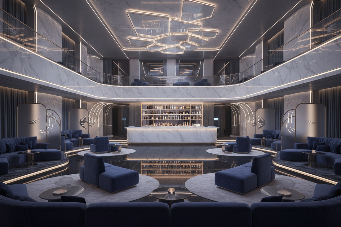 Il Design Moderno per Locali Notturni e Ville di Lusso