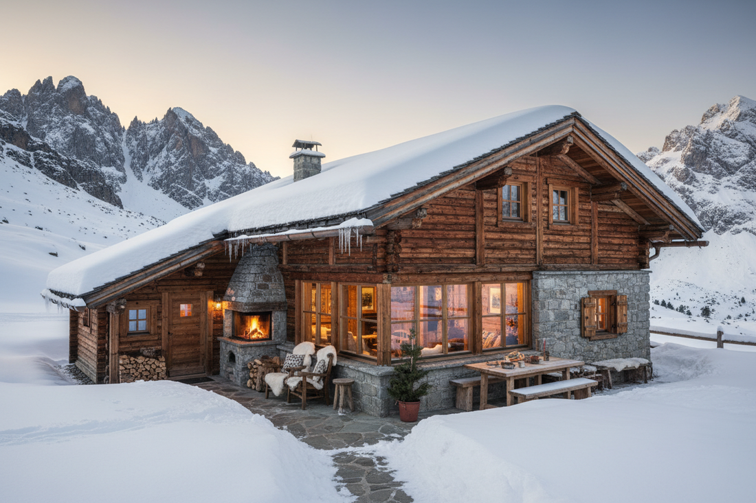 Arredare in Montagna: Case, Ville, Baite e Rifugi