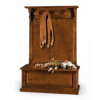 Attaccapanni con Pannello in Legno