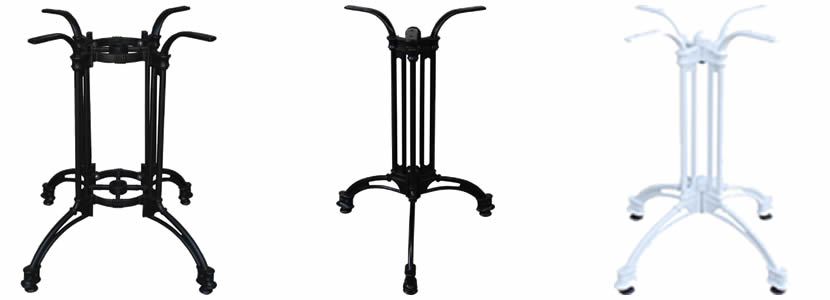 Basi Tavolo Stile Liberty in Alluminio, Ghisa e Metallo - Arredo Pub e Bistrot