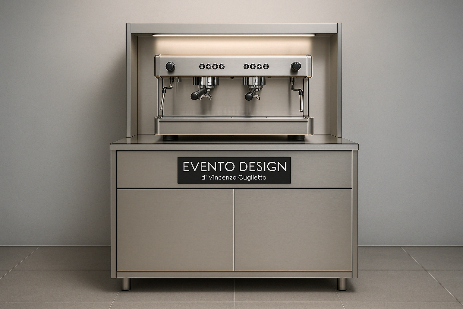 Banchi macchina del caffè-mobile cassa-banchi neutro e refrig.