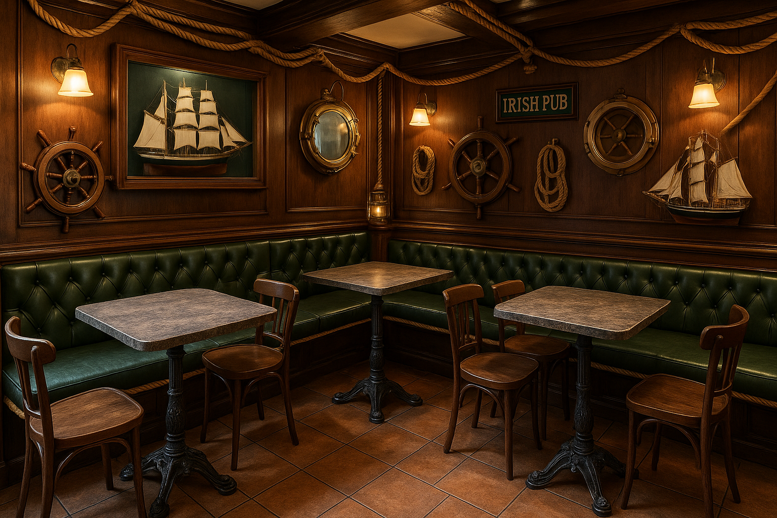I nostri Irish Pub"  e "Progetti"