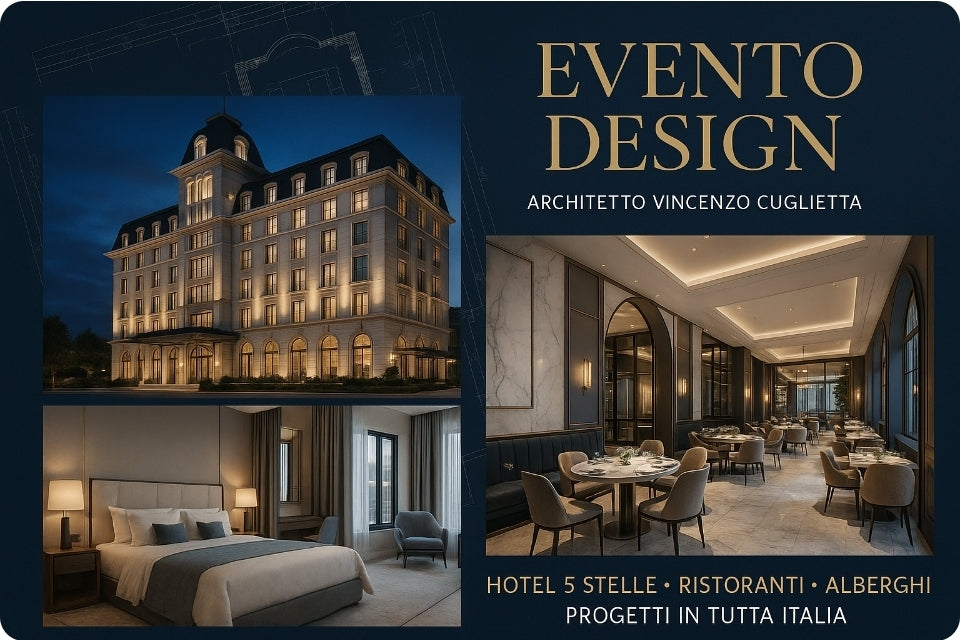 Progettazioni realizzazione hotel 5 stelle, ristoranti, alberghi