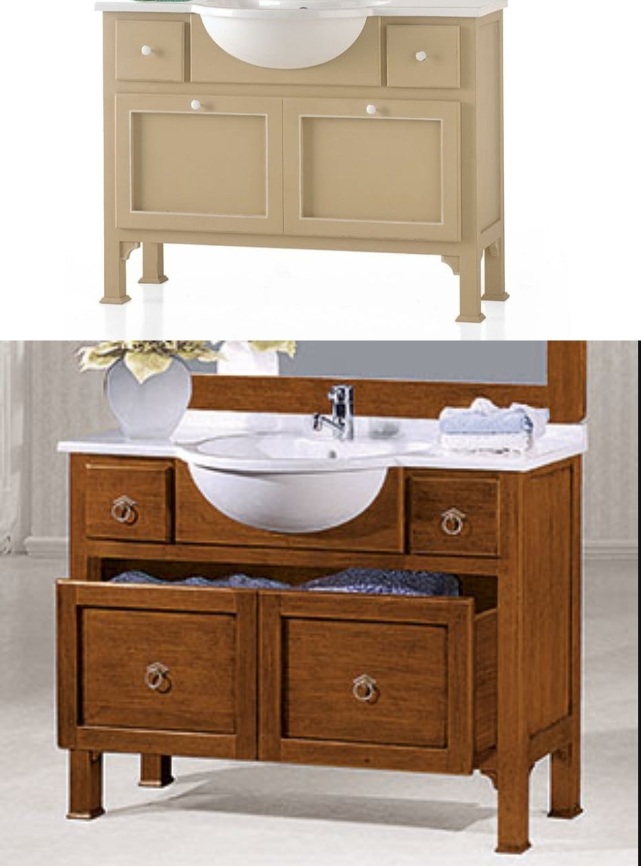 Mobili legno arredo bagno