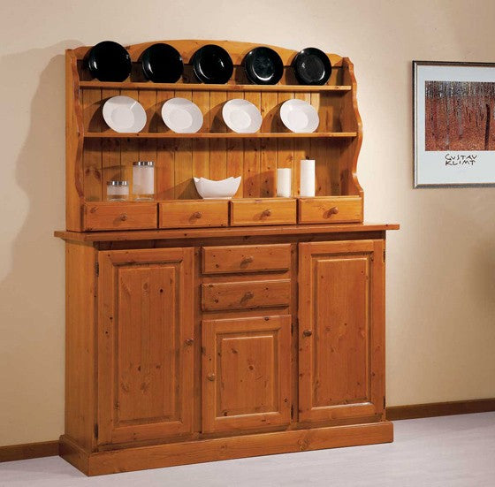 Credenza con piattaia aosta