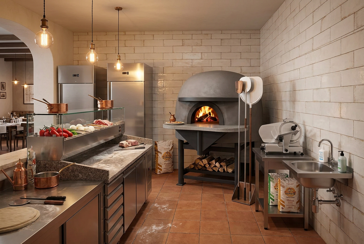 Kit Completo - Pizzeria Forno a Legna