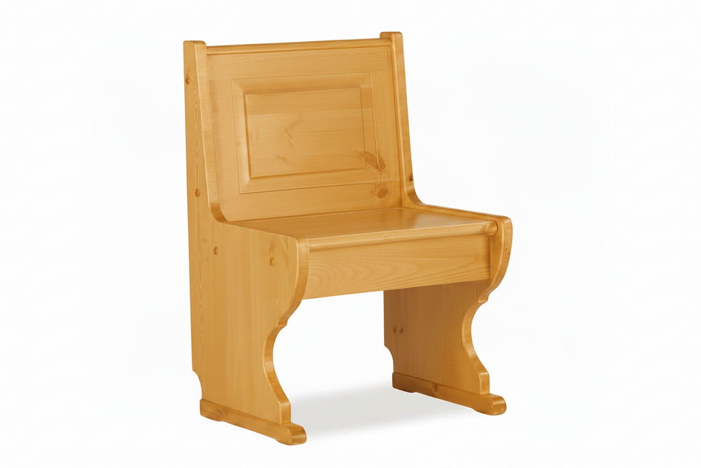 Panca in Legno Massello di Pino con Contenitore – Componibile