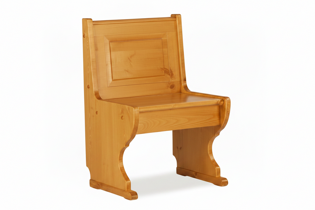 Panca in Legno Massello di Pino con Contenitore – Componibile