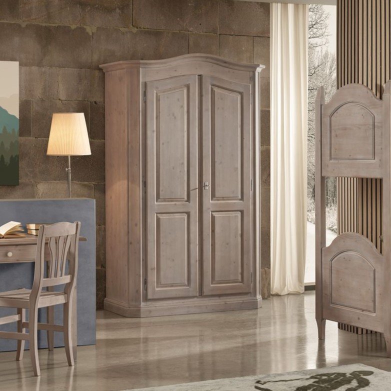 Cameretta in Legno Massello di Abete con Finitura naturale