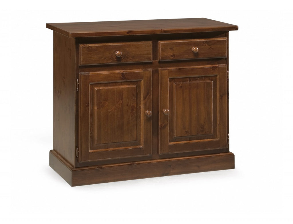Credenza  BASSA in pino  2 Porte