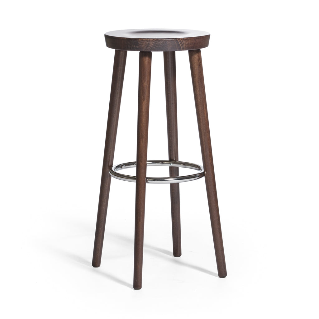 Sgabello Biella Classico Faggio H75 - Arredo Pub Casa Contract