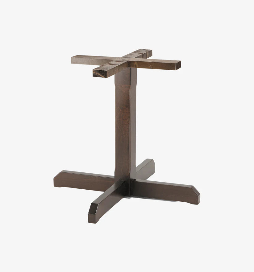 Tavolo B521 M in Faggio - Base 75x75 cm Piano Estensibile 100x100/120 cm