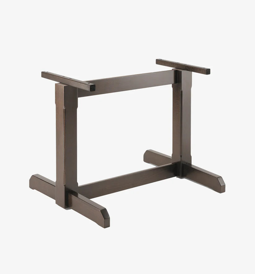 Base Tavolo B522 in Faggio - 80x68/104x68 cm per Piano 160-180x90 cm