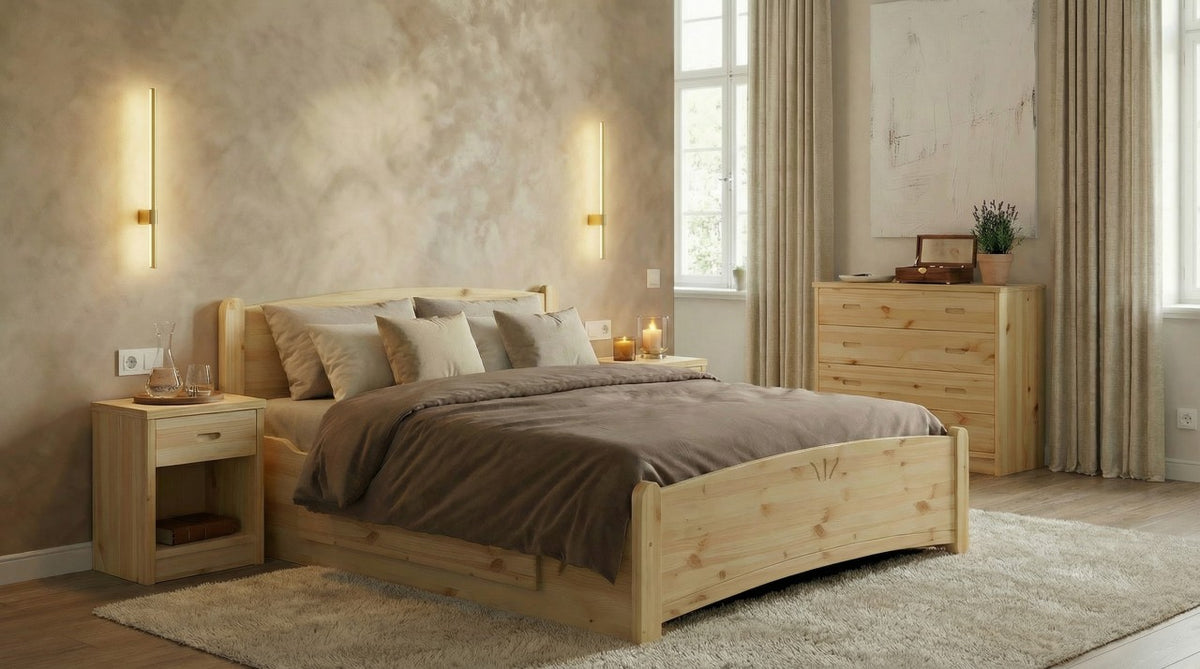 Camera da letto per casa di montagna Aosta