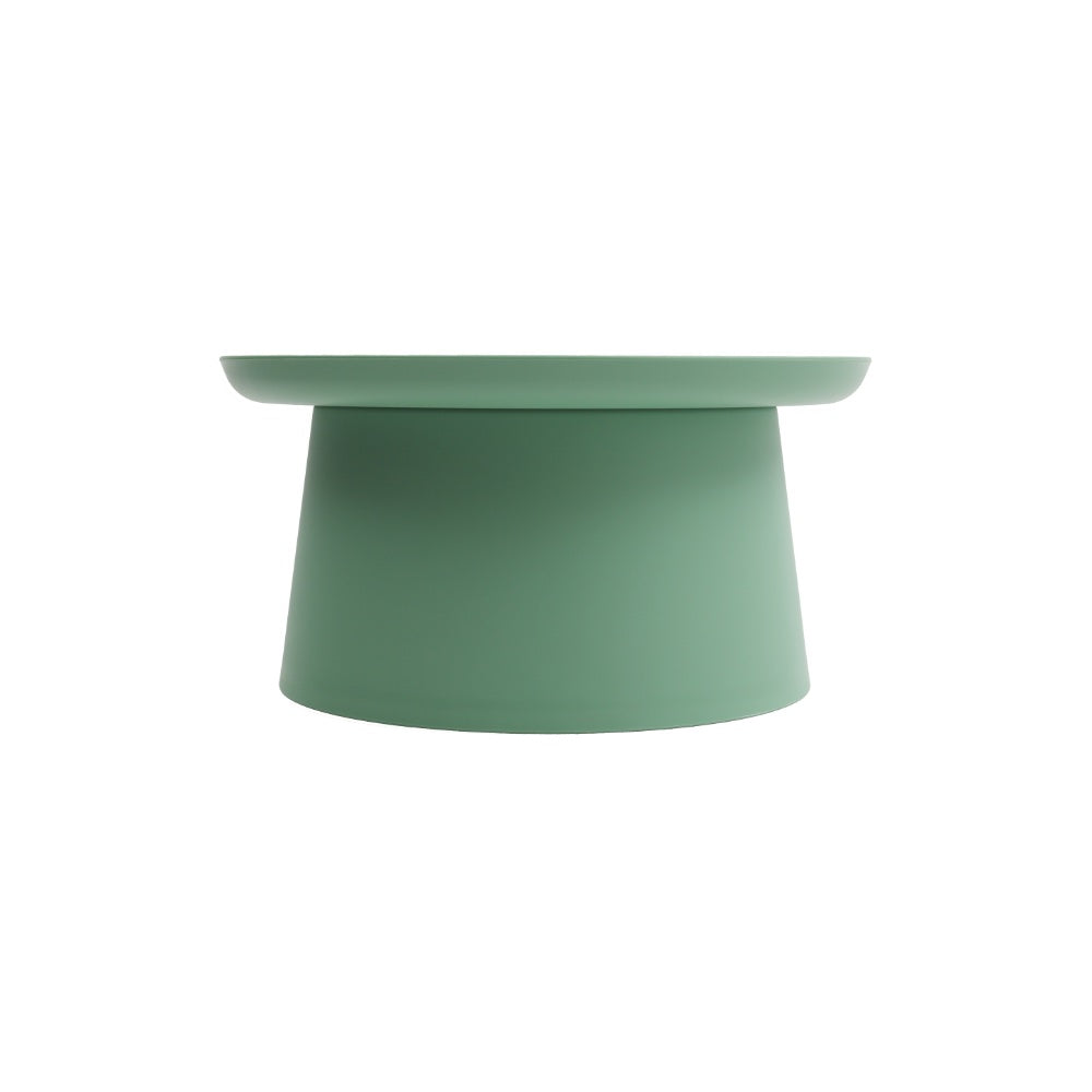 Tavolino CRES verde £• completamente realizzato in polipropilene