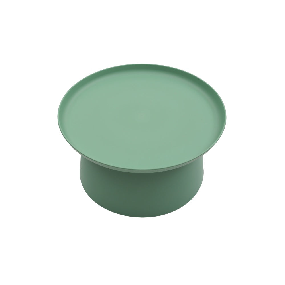 Tavolino CRES verde £• completamente realizzato in polipropilene