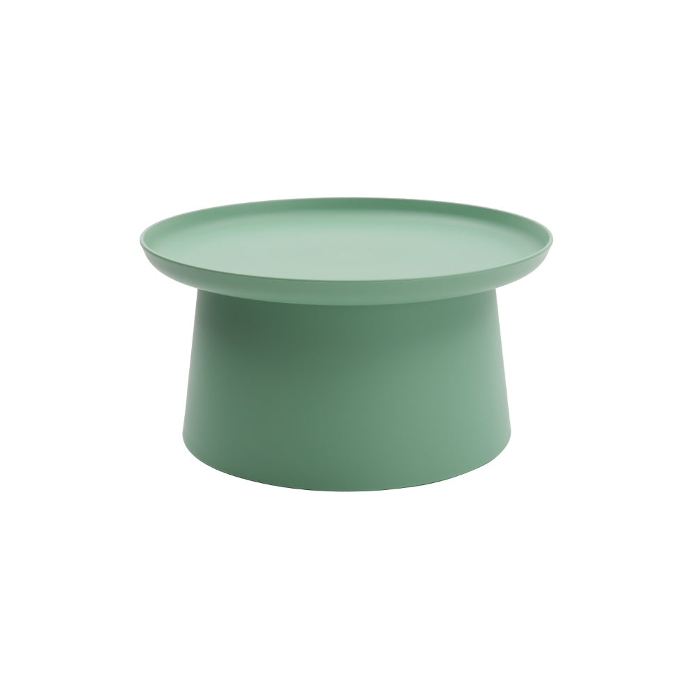 Tavolino CRES verde £• completamente realizzato in polipropilene