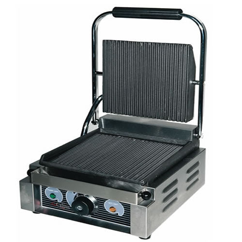 Piastra MEDIA piano di cottura rigato