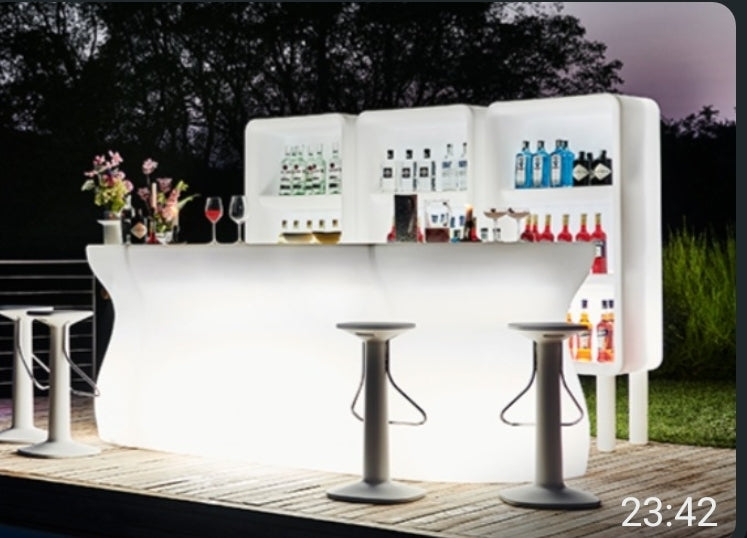 Bancone Bar Luminoso con Lavello Singolo