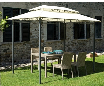 GAZEBO ILLINOIS RETTANGOLARE 3 x 2 mt.