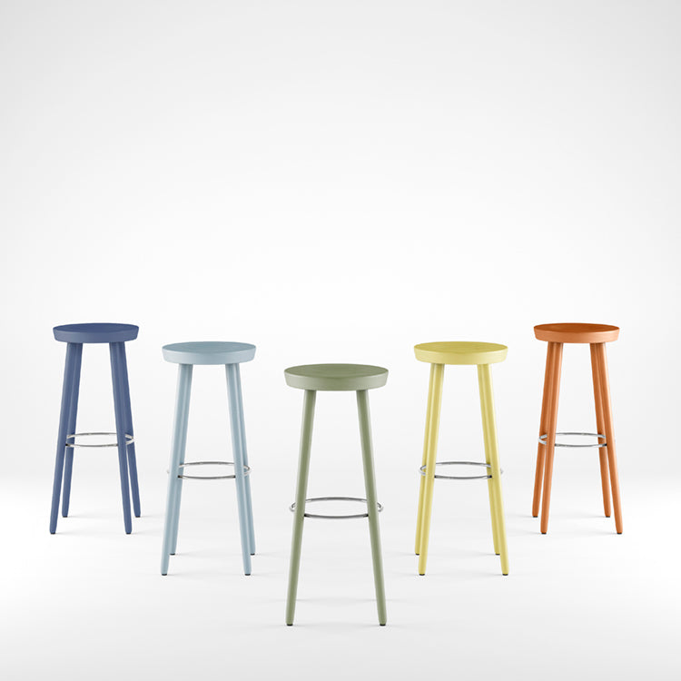 Sgabello Biella Classico Faggio H75 - Arredo Pub Casa Contract