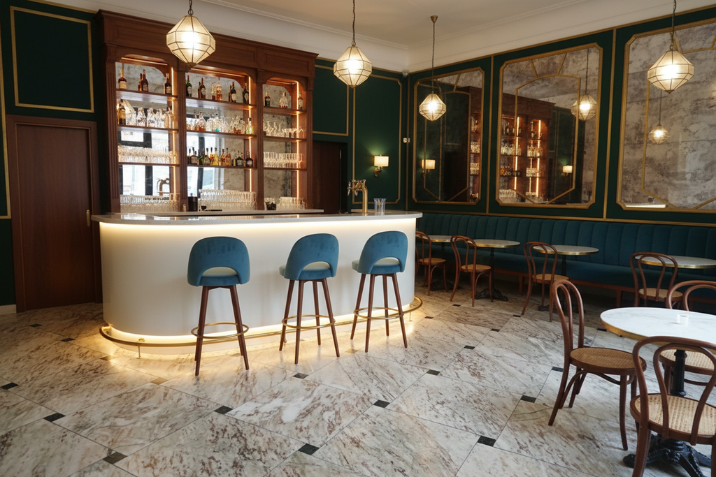 Arredi complementari brasserie