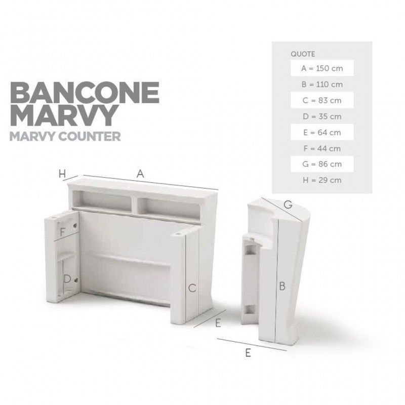 Mobile Bar Luminoso LED per Cocktail Bar - Design Moderno | Evento Design