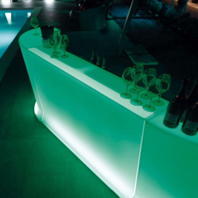 Mobile Bar Luminoso LED per Cocktail Bar - Design Moderno | Evento Design