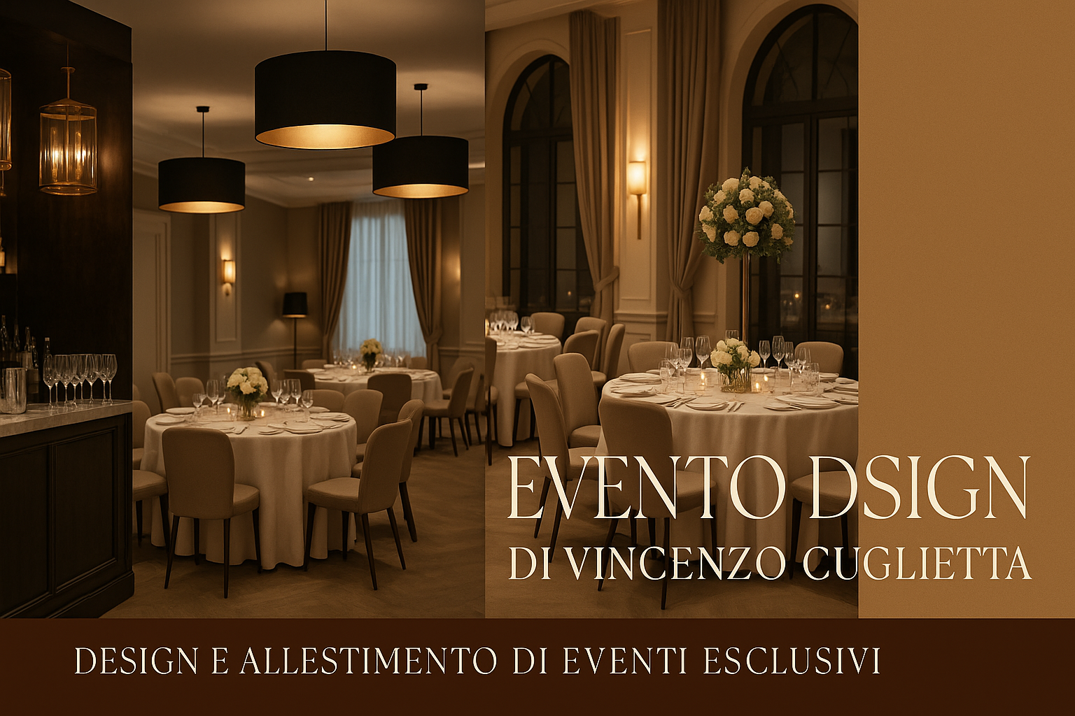 Banner promozionale per Evento Design di Vincenzo Cuglietta