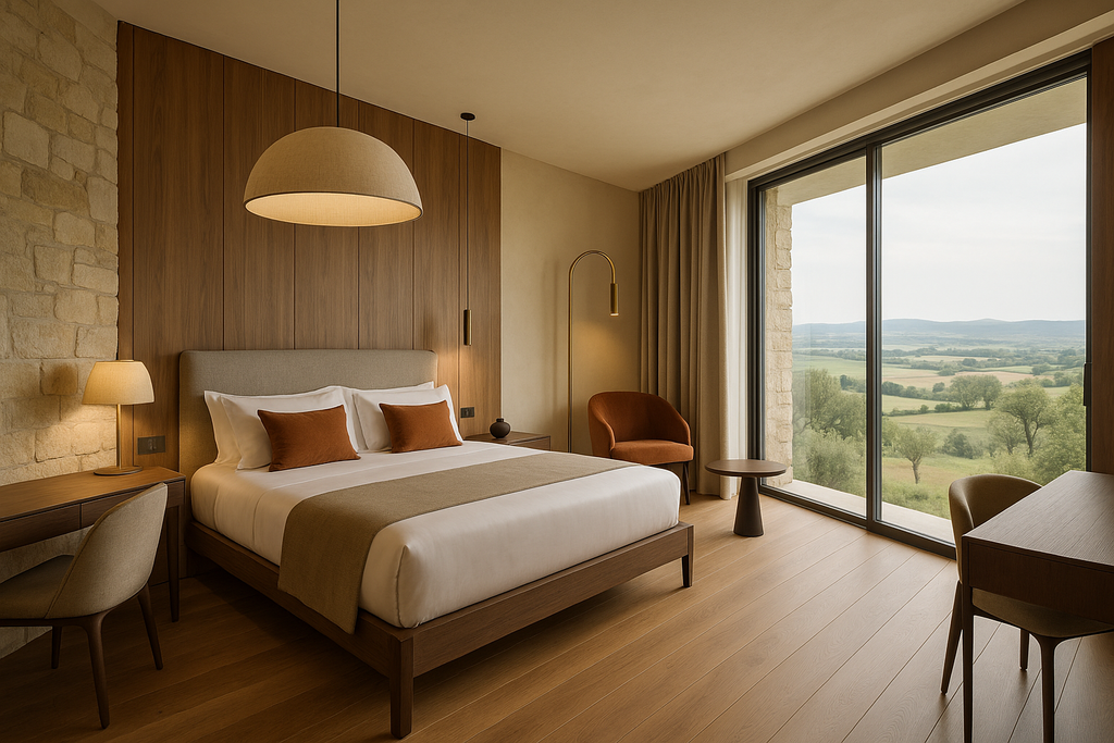 Camera da letto di lusso