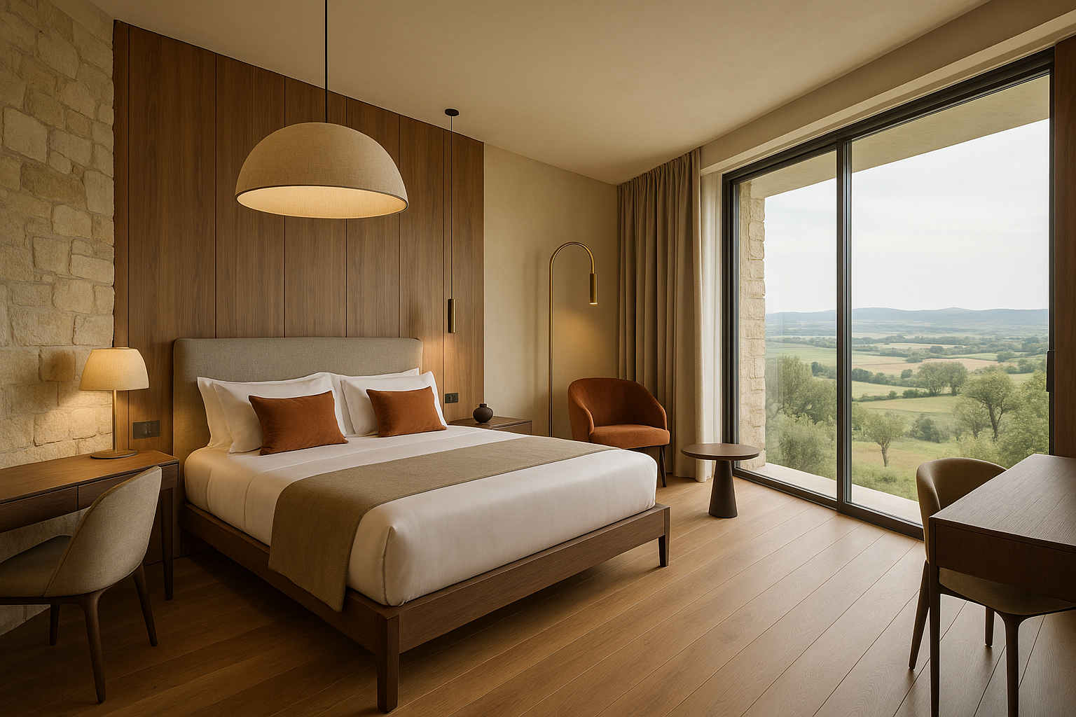 Camera da letto di lusso