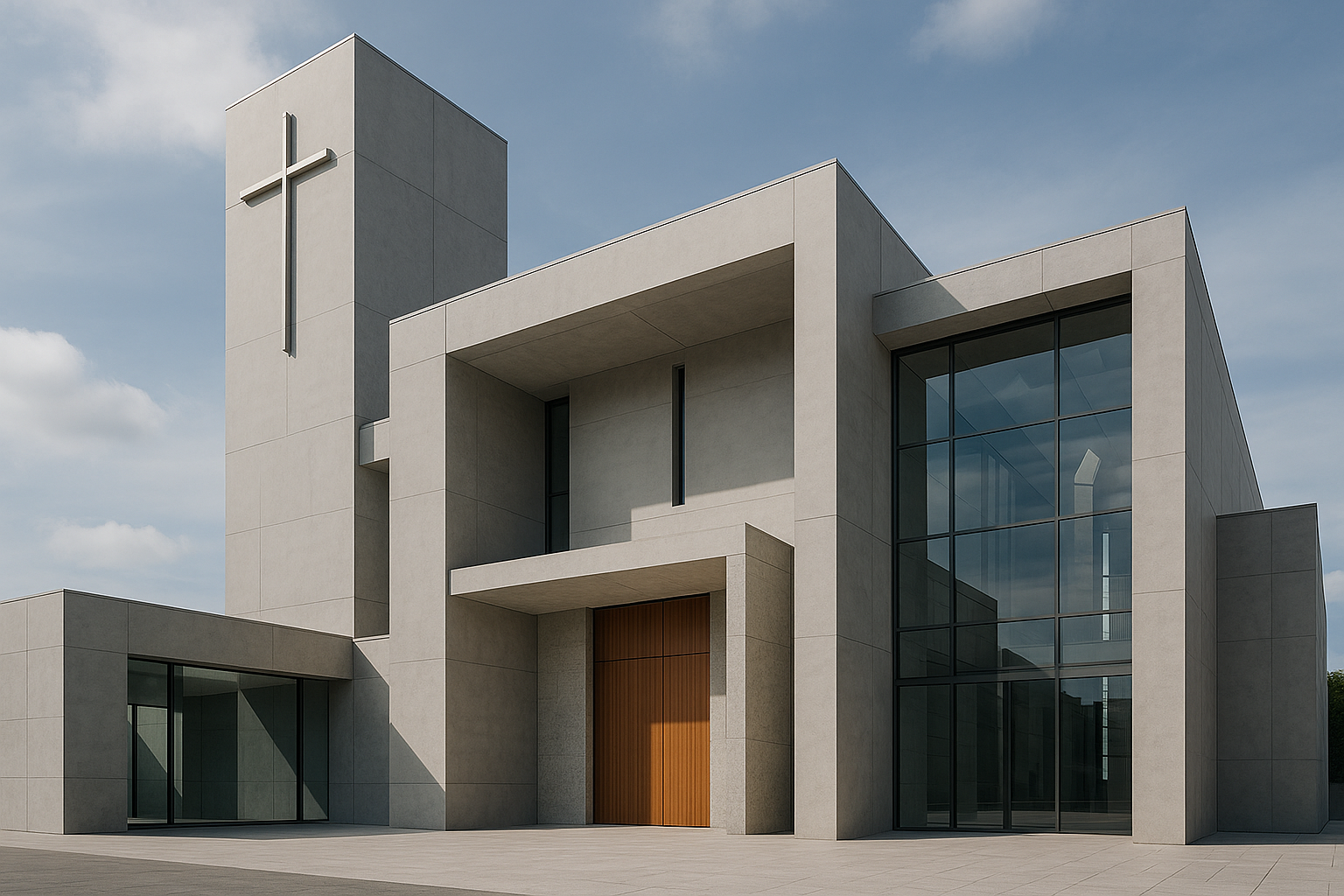 Chiesa moderna nello stile di Evento Design di Vincenzo Cuglietta