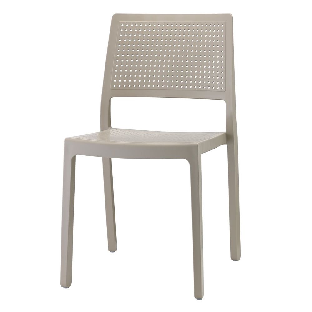 Sedia Scab Emi - Design Forato Impilabile Made in Italy
