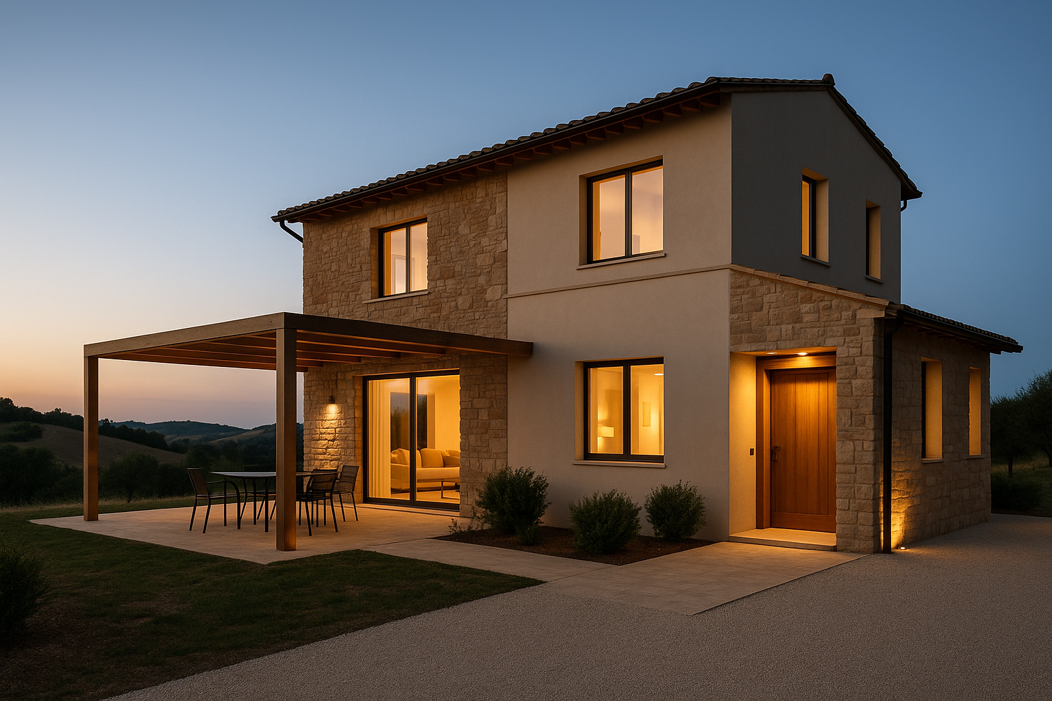 Esterno B&B moderno