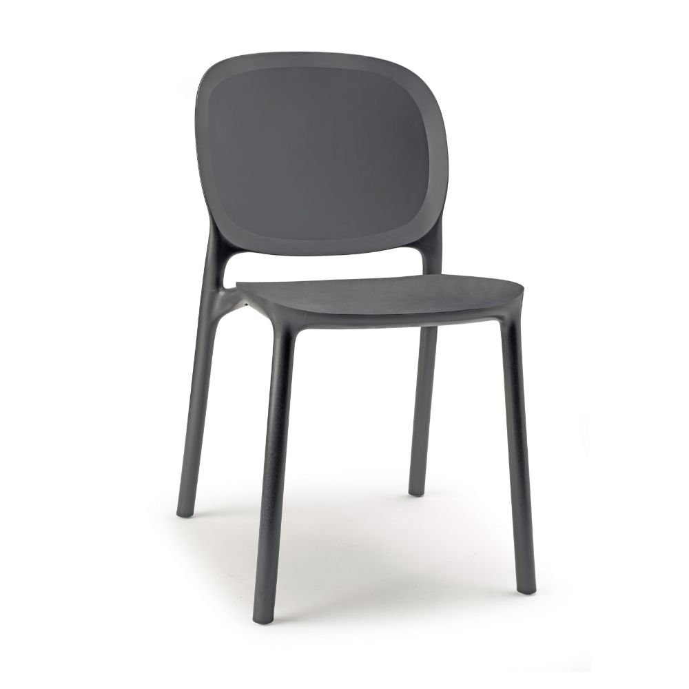 Sedia Scab Hug - Design Sostenibile Tecnopolimero Riciclato Impilabile