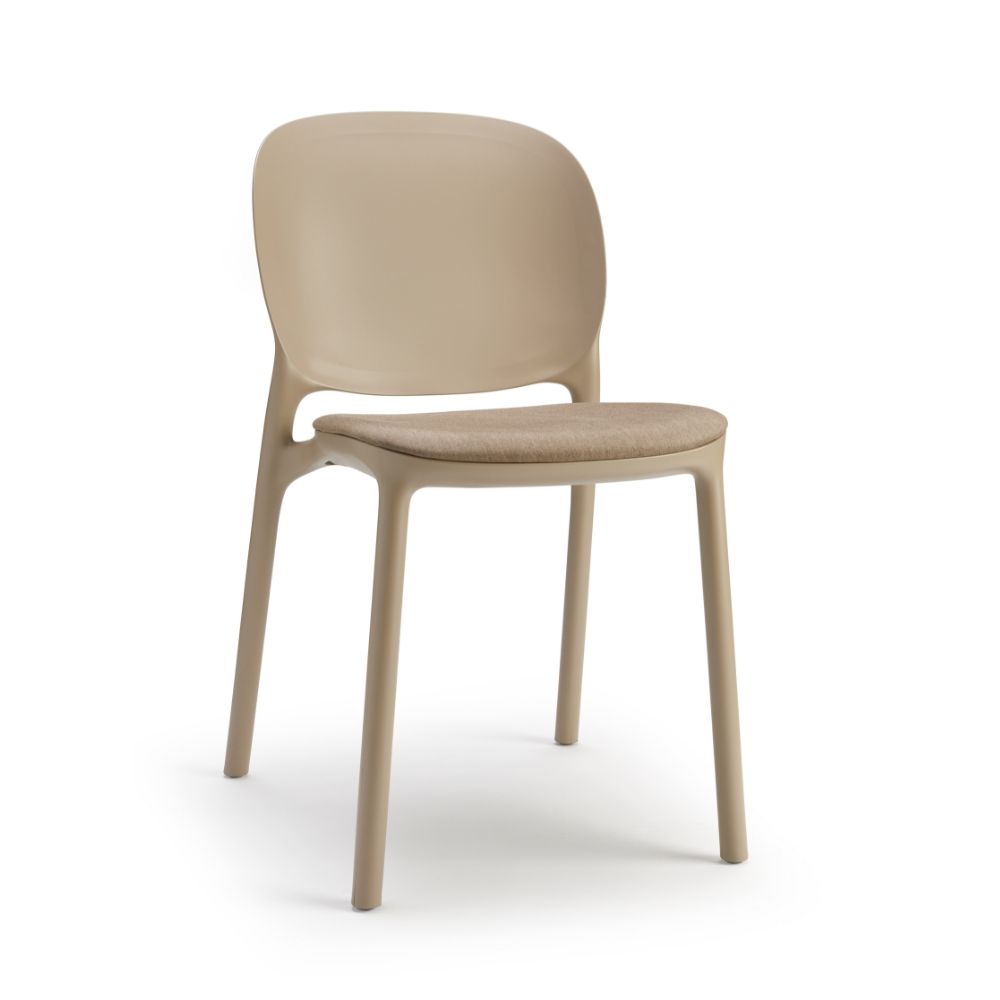 Sedia Scab Hug - Design Sostenibile Tecnopolimero Riciclato Impilabile