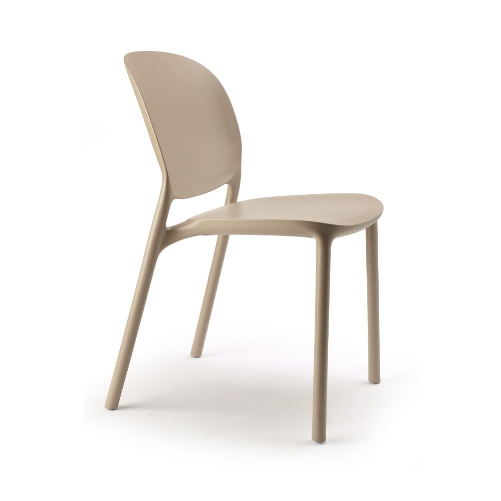 Sedia Scab Hug - Design Sostenibile Tecnopolimero Riciclato Impilabile