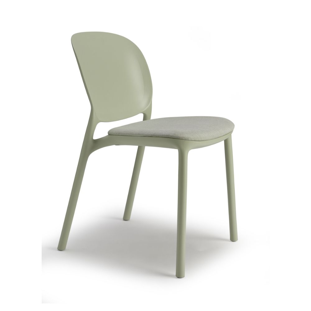 Sedia Scab Hug - Design Sostenibile Tecnopolimero Riciclato Impilabile