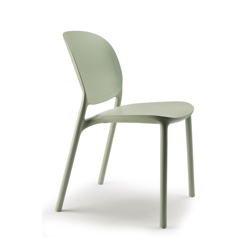 Sedia Scab Hug - Design Sostenibile Tecnopolimero Riciclato Impilabile