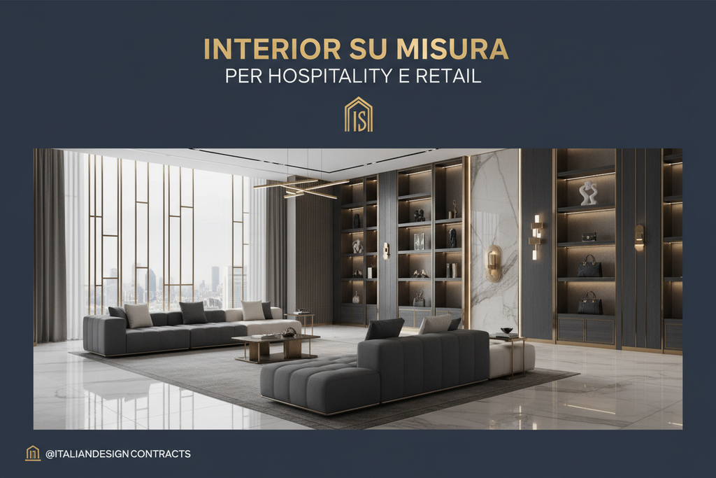 Progetto Interior Design su Misura - Hospitality e Retail