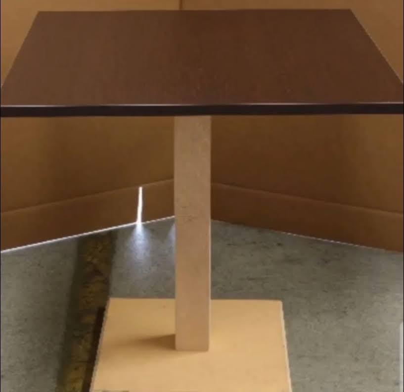 Tavolo quadrato 80x80 cm ideale per ristoranti