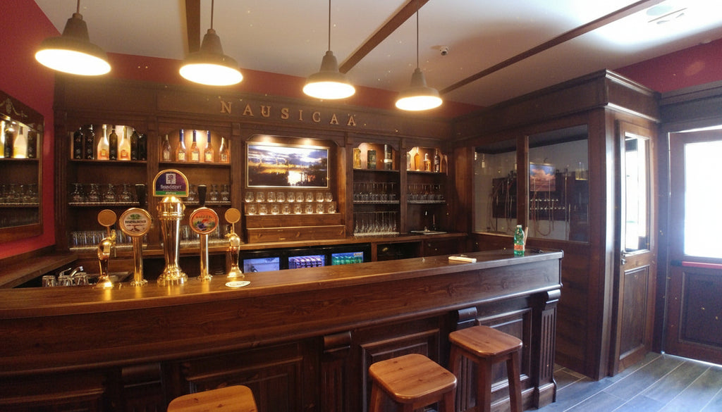 Banconi per irish pub, pub irlandesi su misura con evento design