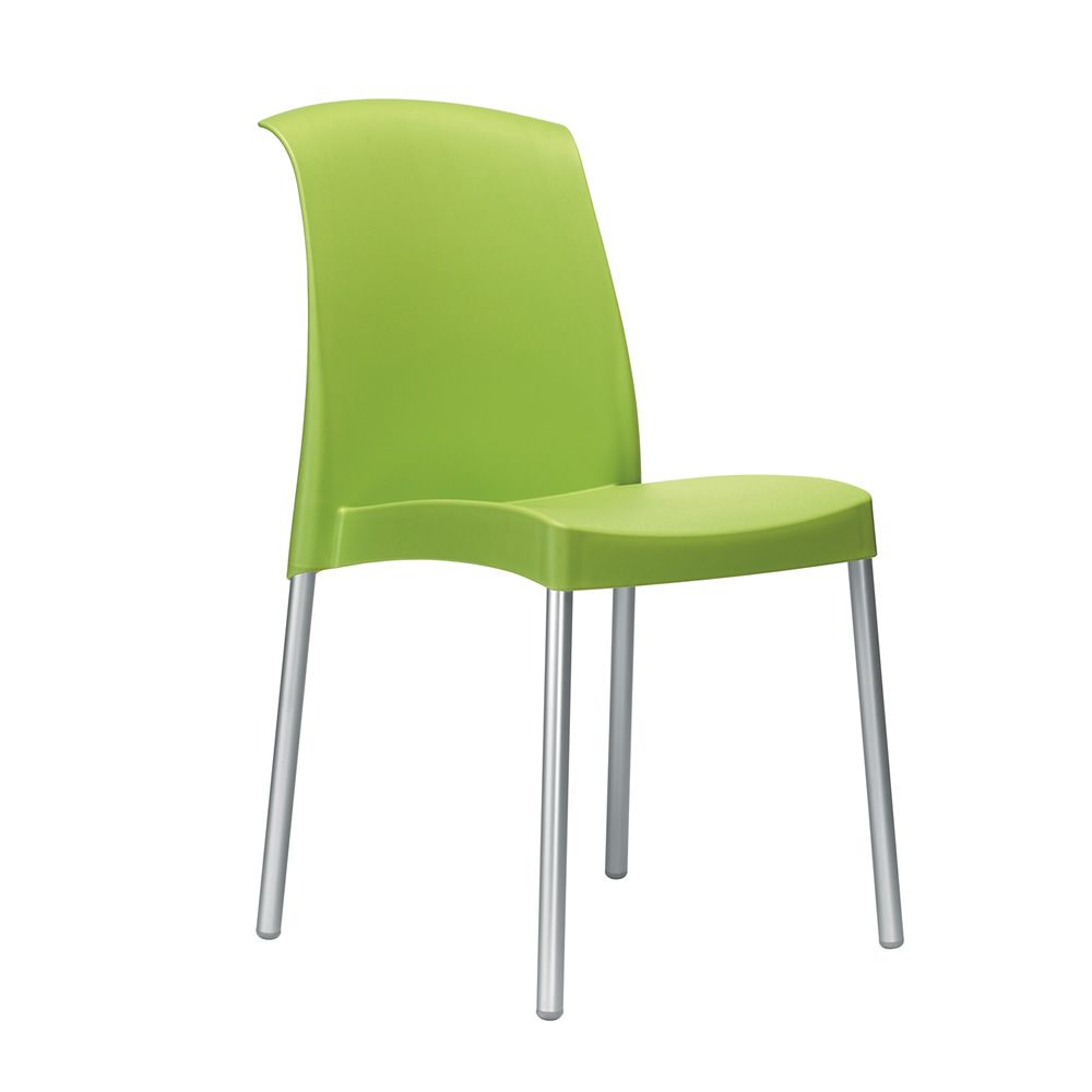 Sedia Scab Jenny - Alluminio Anodizzato e Tecnopolimero Impilabile