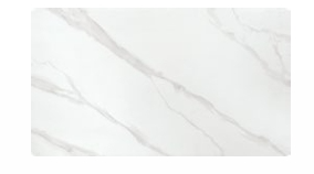 Tavolo Fisso con Piano in Ceramica Marmo Bianco Statuario e Base in Metallo Nero – Made in Italy – 140×80 cm – H 76 cm