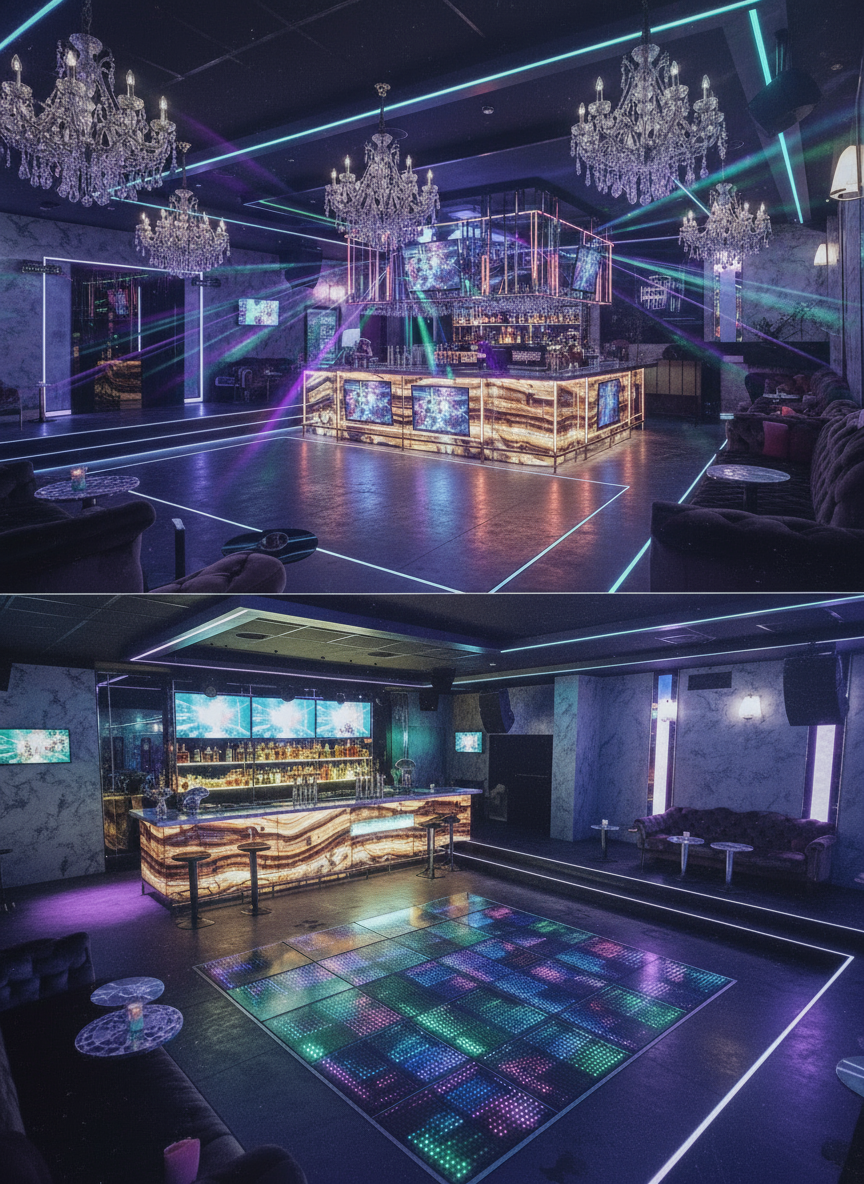 Night Club Lussuoso - Design Vincenzo Cuglietta