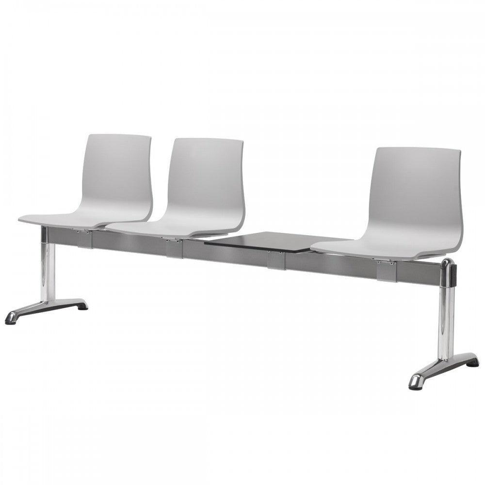 Panca da Attesa  con Tavolino Ignifuga